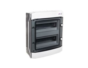 Rozdzielnica modułowa PV 2x12 natynkowa /transparentna/ UV 1500V DC IP65 ECH-24PT-s DIDO 001101067