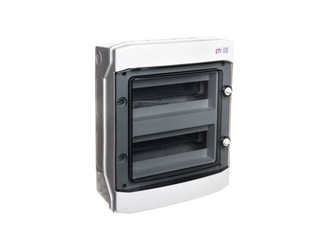 Rozdzielnica modułowa PV 2x12 natynkowa /transparentna/ UV 1500V DC IP65 ECH-24PT-s DIDO 001101067