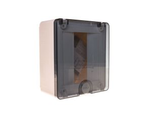 Rozdzielnica modułowa 1x8 natynkowa IP40 (drzwi transparentne) Golf VS108TD