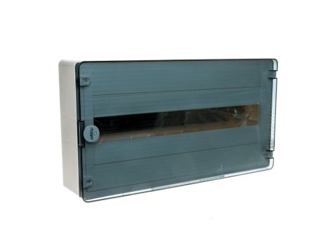 Rozdzielnica modułowa 1x22 natynkowa IP40 (drzwi transparentne) Golf VS122TD