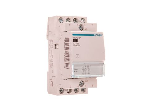 Stycznik modułowy 25A 4Z 0R 24V AC ESD425