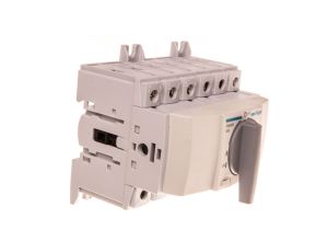 Przełącznik modułowy obrotowy I-0-II (sieć-agregat) 63A 3P HIM306