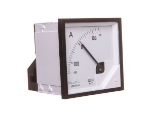 Amperomierz analogowy 72x72 N IP50 BB17 +/-150A/+-60mV pozycja pracy C3 K=90 st. bez atestu KJ MA17N BB1700000000