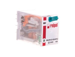 Przekaźnik przemysłowy 4P 24V DC IP40 AgNi R4N-2014-23-1024-WTLD 860412