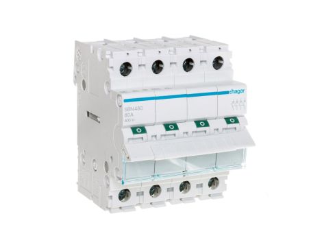 Rozłącznik modułowy 4P 80A SBN480