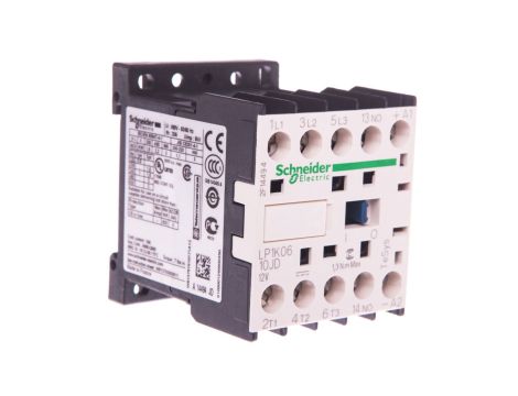Stycznik pomocniczy 6A 3P 1Z 12V DC LP1K0610JD