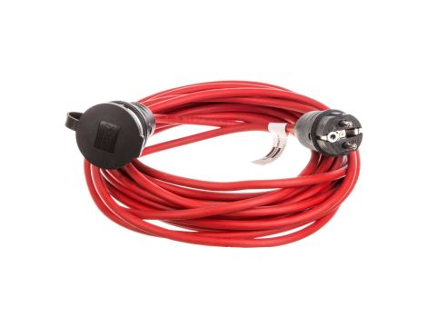 Przedłużacz 10m czerwony 1x230V IP44 AT-N05V3V3-F 3G1,5 1167464