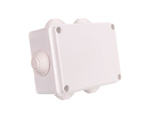 FAST-BOX Puszka hermetyczna n/t 110x80x50mm pusta IP55 biała 0244-00