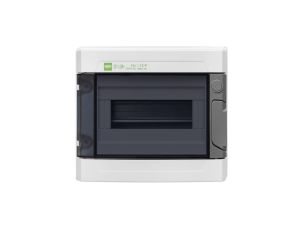 Rozdzielnica hermetyczna EP-LUX natynkowa 1x8 1500V DC 1000V AC PE+N dymny IP65 1961-01