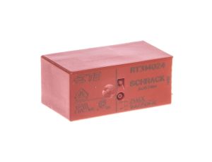 Przekaźnik wtykowy serii RT 1P 24V DC szerokość 15,5mm LZX:RT314024