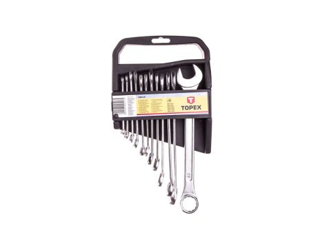 Klucze płasko-oczkowe 6-22mm (zestaw 12 szt.) 35D375
