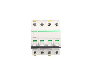 Wyłącznik nadprądowy 4P C 32A 10kA AC iC60H-C32-4 Acti9 A9F07432