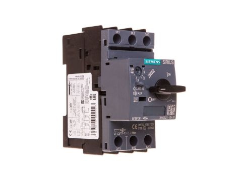 Wyłącznik silnikowy 3P 1,1kW 2,2-3,2A S0 3RV2021-1DA10