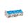 Listwa zaciskowa N na szynę 80A 2x25mm2 + 8x4 mm2 Cu niebiesko-szara FC N 10 26001204