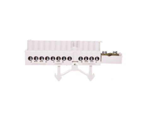 Listwa zaciskowa na szynę 1x25 + 12x16mm2 Cu biała Mi NK 14 HPL2000337