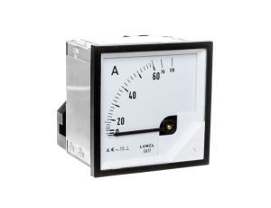 Amperomierz analogowy tablicowy 60/120A 72x72mm IP50 C3 K=90 st. EA17N F21200000000