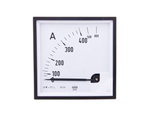 Amperomierz analogowy tablicowy 400/800A do przekładnika 400/5A 96x96mm IP50 C3 K=90 st. EA19N F42100000000
