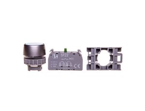 Przycisk sterowniczy 22mm niebieski z samopowrotem 1Z SP22-KN-10.