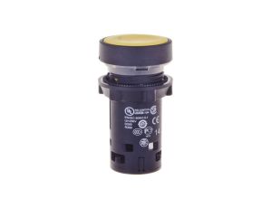 Przycisk sterowniczy 22mm żółty z samopowrotem 1Z XB7NA81