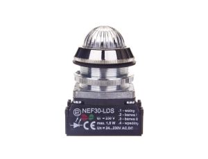 Lampka sygnalizacyjna 30mm 24-230V AC/DC IP56 czerwono-zielona W0-LDU1-NEF30LDS CZ