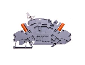 Złączka rozłączalno-pomiarowa 2-przewodowa 10mm2 do przekładników napięciowych szara 2007-8811