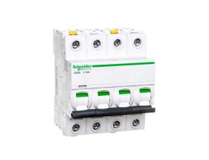 Wyłącznik nadprądowy 4P C 50A 6kA AC iC60N-C50-4 Acti9 A9F04450