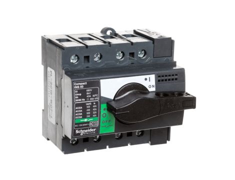 Rozłącznik izolacyjny 4P 40A INS40 28901