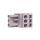 Gniazdo MCS-MIDI Classic kątowe 3-biegunowe szare raster 5mm 232-203/026-000