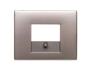 K.5 Element centralny do gniazda ładowania USB, TAE i głośnikowego stal szlachetna nierdzewna 10357004