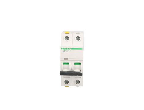 Wyłącznik nadprądowy 2P D 1A 6kA AC iC60N-D1-2 A9F05201