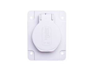 Gniazdo stałe 3P 16A 230V szare IP54 PKS61G