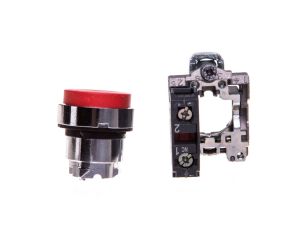 Przycisk sterowniczy 22mm czerwony z samopowrotem 1R XB4BL42