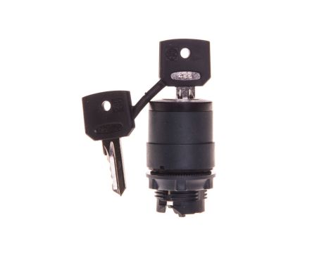 Przełącznik 2 położeniowy klucz 22mm 1Z z samopowrotem XB5AG61