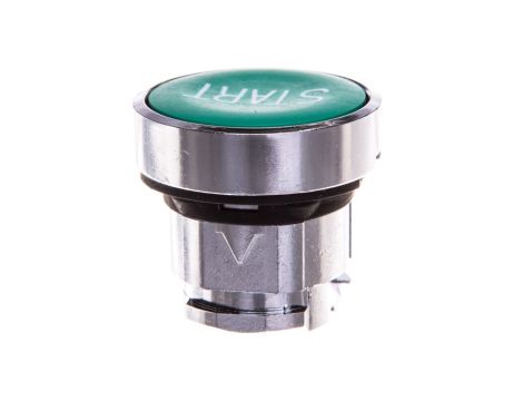 Napęd przycisku zielony /START/ bez podświetlenia z samopowrotem ZB4BA333