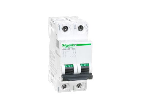 Wyłącznik nadprądowy 2P C 2A 6kA DC C60H A9N61522