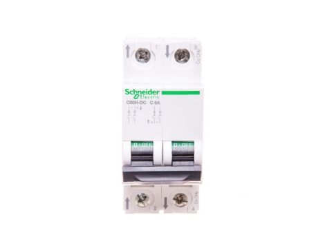 Wyłącznik nadprądowy 2P C 6A 6kA DC C60H A9N61526