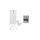 Zestaw domofonowy jednoabonentowy unifon zasilanie 230V DP-2HPR/DR-2GN