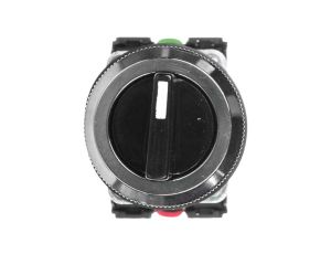 Przycisk sterowniczy pokrętny I-0-II niestabilny 1Z 1R czarny NEF30-TPeXY W0-NEF30-TPE XY S