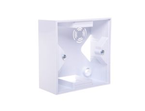 SONATA Puszka natynkowa pojedyncza biała PNP-1R/00