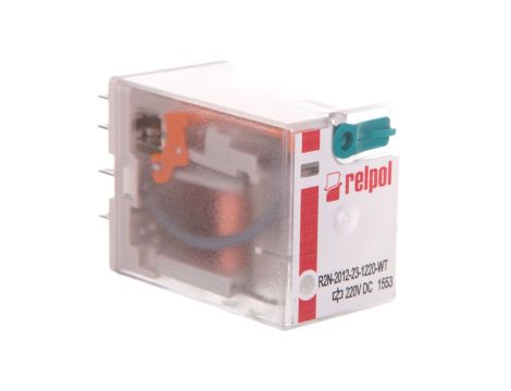 Przekaźnik przemysłowy 2P 12A 220V DC R2N-2012-23-1220-WT 861238