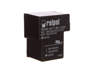 Przekaźnik przemysłowy 1P 40A 24V DC PCB R40N-3011-85-1024 2614814