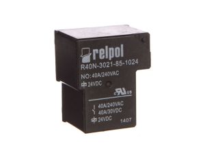 Przekaźnik przemysłowy 1Z 40A 24V DC PCB R40N-3021-85-1024 2614823