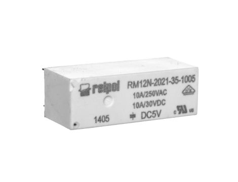 Przekaźniki miniaturowy 1Z 10A 5V DC PCB RM12N-2021-35-1005 2614962