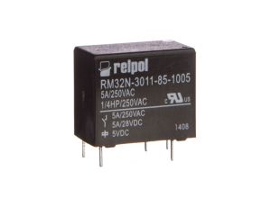 Przekaźniki miniaturowy 1P 5A 5V DC PCB RM32N-3011-85-1005 2615026