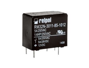 Przekaźniki miniaturowy 1P 5A 12V DC PCB RM32N-3011-85-1012 2615029