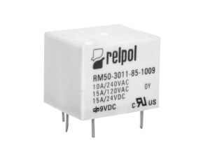 Przekaźnik miniaturowy 1P 12A 9V DC PCB RM50-3011-85-1009 2611654