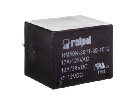 Przekaźnik miniaturowy 1P 12A 12V DC PCB RM50N-3011-85-1012 2614648