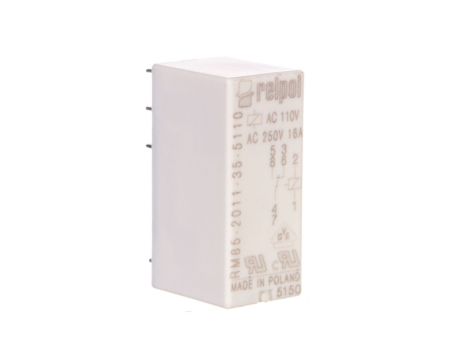 Przekaźnik miniaturowy 1P 16A 110V AC PCB RM85-2011-35-5110 604654 /20szt./