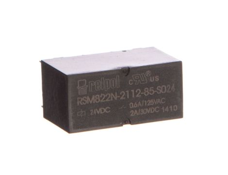 Przekaźnik subminiaturowy-sygnałowy 2P 1A 24V DC PCB RSM822N-2112-85-S024 2614642