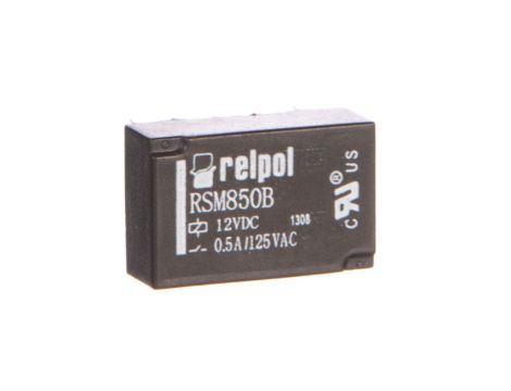 Przekaźnik subminiaturowy-sygnałowy 2P 0,5A 12V DC PCB RSM850B-6112-85-1012 2611714